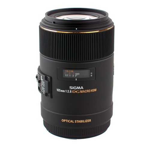 Sigma 105 F:2.8 DG EX OS MACRO HSM monture Canon