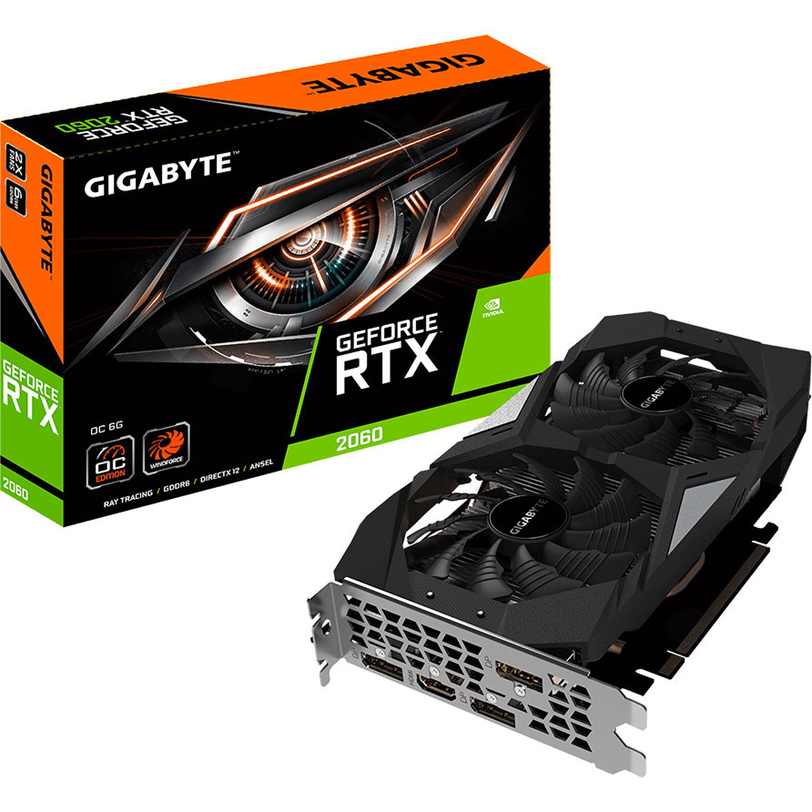 GIGABYTE GEFORCE RTX 2060 OC 6G V2.0