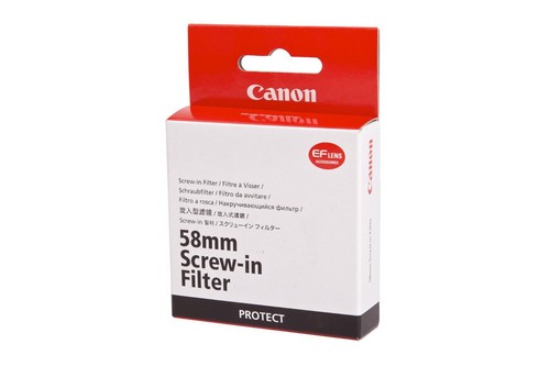 Canon filtre Protect neutre  58