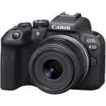 Canon EOS R10 + RF-S 18-45mm F4.5-6.3 is STM, Noir