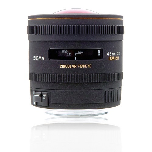 Sigma 4.5 F:2.8 DC EX  HSM Circular Fish-eye Monture Nikon