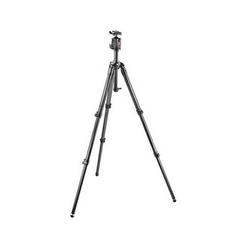 Manfrotto MK057C3-M0Q5 Trpied carbone gris et boule rotule